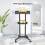 BONTEC Computer Desk Mobile Laptop Table Height Adjustable Standing Desk with Wheels, Mobile Workstation/Presentation Trolley/Ergonomic Top Platform 2