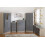 Seconique Seconique Nevada 3 Drawer Bedside in Grey Gloss/Light Oak Effect Veneer 2