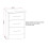 Seconique Seconique Nevada 3 Drawer Bedside in Grey Gloss/Light Oak Effect Veneer 3