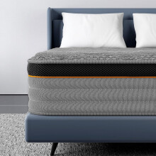 Good Nite King Size Mattresses 10Inch Deep 9-Zone Foam Pocket Sprung Mattress 5FT Hybrid Mattress Medium Firm Comfort King Size Mattress Edge Support