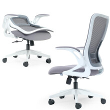 Tervo Model U | Folding Office Chair for Small Spaces | Ergonomic Design with High Rebound Mesh | Computer Desk Chair for Gaming | For Adults & Kids |