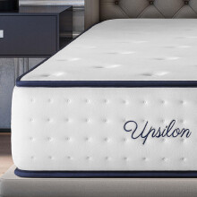COSMOS 4ft6 Double Mattress Memory Foam 12.5 Inch Deep Extra Firm Mattress (135x190cm) Edge Support Fire Retardant Skin Soft, Upsilon