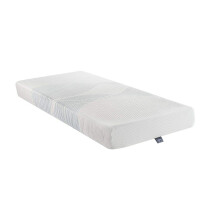 Silentnight 3 Zone Memory Foam Rolled Mattress Made in the UK Medium Single, White