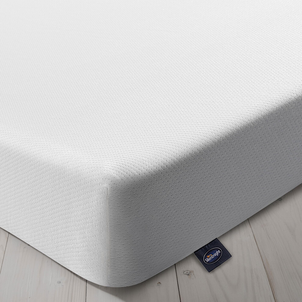 Silentnight Comfort Rolled Foam Mattress | Medium Soft,White,Single