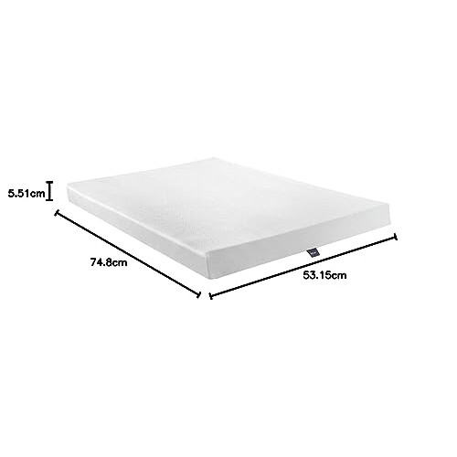 Silentnight Silentnight Comfort Rolled Foam Mattress | Medium Soft | Double, White 2