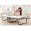 Jay-Be Supreme Folding Bed with Micro e-Pocket Sprung Mattress and Automatic Folding Legs, Compact, Single, Black 5
