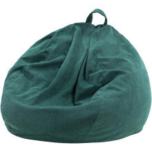 Nobildonna Bean Bag Chair Cover (No Filler) for Kids and Adults. Extra Large 300L Bean Bag Stuffed Animal Storage Washable Soft Premium Corduroy