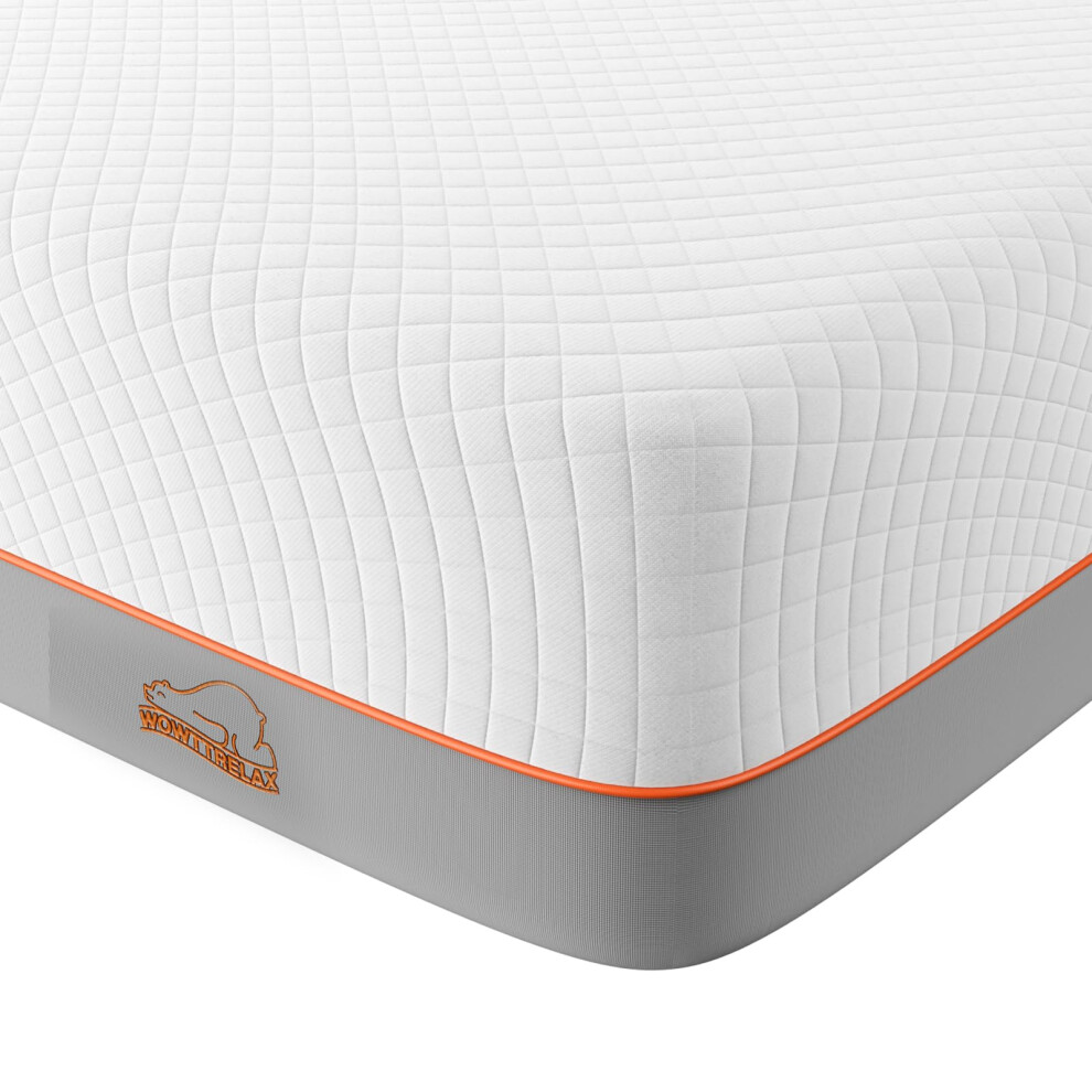 wowttrelax Memory Foam Mattress, 3ft Single Mattress, Medium Firm, Soft Skin-friendly Durable, Breathable Comfort Sleep, Back Pain Support-image-OPC-PH527ZV-NEW