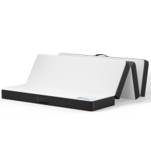 WOWTTRELAX Folding Mattress Double, 4 Inch Foldable Floor Mattress Easy Storage With Washable Cover & Pressure Relief for Camping, Caravans, Guest