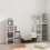Furinno Pasir 4-Tier Open Shelf Bookcase, White 2