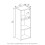 Furinno Pasir 3-Tier No Tool Assembly Open Shelf Bookcase, White 3