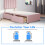 ComfoRest - Sophisticated 3FT Single Bed Base | Spacious Frame with 2 Storage Drawers | Durable Design for Practical Living | Versatile Choice for 4