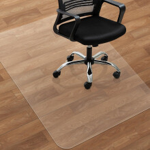 SHAREWIN Office Chair Mat for Hard Wood Floors, 120x90 cm Heavy Duty Anti-Slip Hardwood Floor Protector Rug, Easy Clean