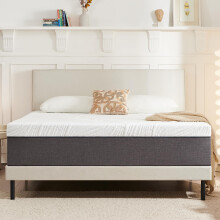Twirest Mattresses, 22cm Double Mattresses with Memory Foam and Anti-mite, Breathable, Removable Carved Cover, Mattress in a Box, Edges Support for