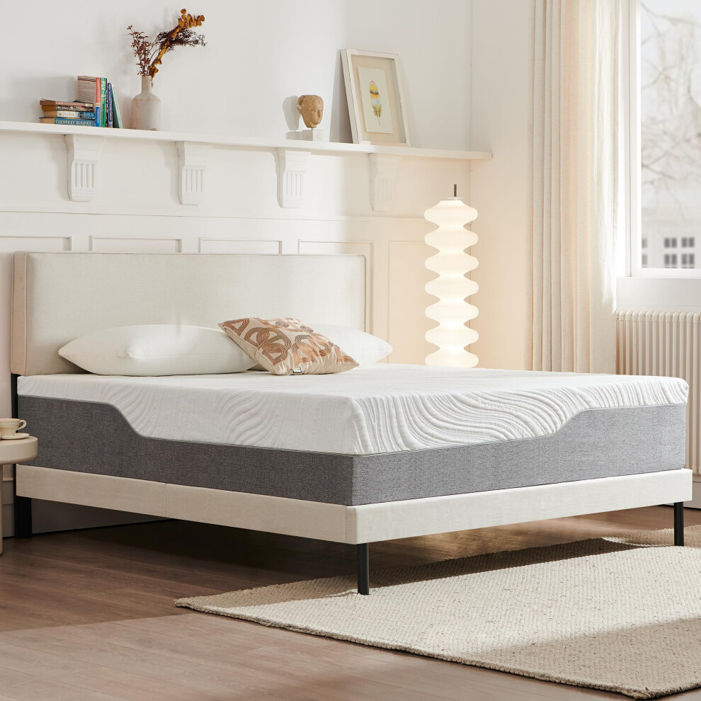 Twirest Double Mattress, Memory Foam Mattress, Medium Firm, Breathable Knitted, Soft and Skin Friendly Cloth, Mattresses in a box (135x190x20cm)-image-OPC-PH52999-NEW