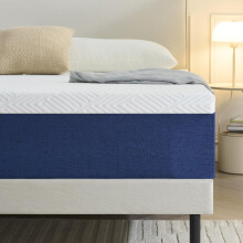 Yocreat 25CM King Mattress, Gel Memory Foam, Pressure Relieving, Medium Firm Feel with Cooling Cover, Breathable, King Bed Mattress 150cm x 200cm