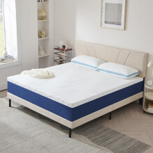 Hiimgo Small Double Mattress,20cm Height,Memory Foam With Carved Knitted Cover for Pressure and Back Pain Relief, Medium Firm and Supportive