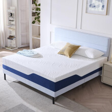 Hiimgo Small Double Mattress (120x190x20cm) ? 20cm Medium Firm Memory Foam Mattress with Carved Knitted Cover for Pressure & Back Pain Relief