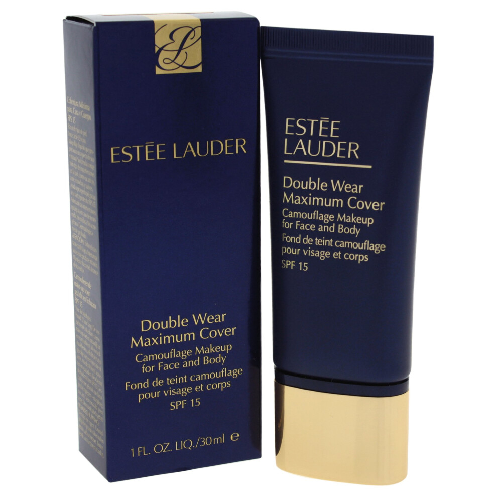 Est?e Lauder Double Wear Maximum Cover Foundation Camouflage Make Up 07, Medium Deep, Pack of 1 (1 x 30 ml)