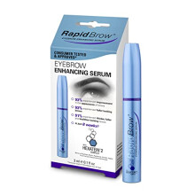 RapidBrow Eyebrow Enhancing Serum, Hexatein 2 Complex, 3 ml (Pack of 1)