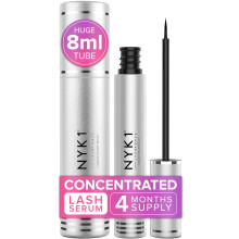 NYK1 CONCENTRATED Eyelash Growth Serum (XL - 8ml) LashForce Eyelash Serum For Growth And Thickness - Eye Lash Serums For Easy Application And Long