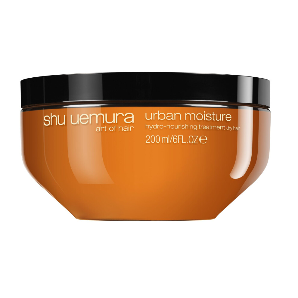 Shu Uemura Art Of Hair Shu Uemura, Hydro-Nourishing Hair Mask Urban Moisture, Dry Hair, Enriched With Moringa Oil, Hydrates & Protects, 200 Ml