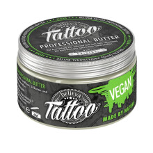 Believa Tattoo - Professional Butter Care for Your tattoo - 100% vegan tattoo care - Tattoo balm for use before, during and after tattooing - Made in