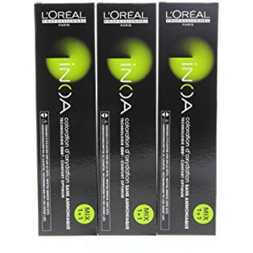 L’Oréal Paris INOA Coloration 60 ml N 2 Brown CONF 3 Piece