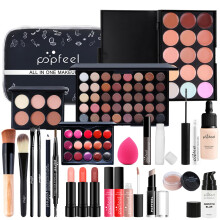 FantasyDay All-in-one Makeup Set Gift Surprise | Full Makeup Kit for Women Cosmetic Essential Starter Bundle Include Eyeshadow Palette Lipstick Blush