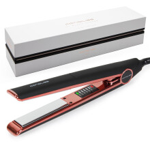 Corioliss C1 Hair Straightener for Women | Professional Titanium Plates | Ionic Flat Iron | Temperature Control 120?C to 235?C | Straightening and