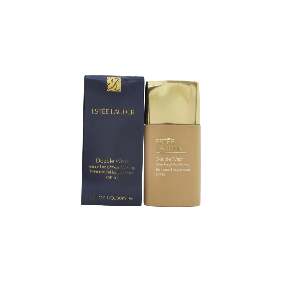 Est?e Lauder Double Wear Sheer Long-Wear SPF 20 3C2 Pebble Foundation 30ml