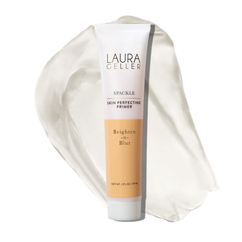 LAURA GELLER NEW YORK Spackle (Brighten-n-Blur) Lightweight Makeup Primer - Skin Perfecting Face Primer with Hyaluronic Acid for Long-Lasting