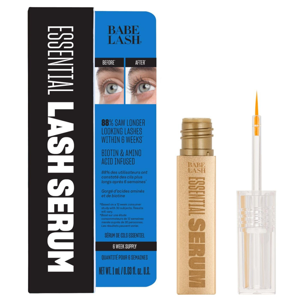Babe Lash Babe Original Essential Lash Serum - Transform Your Lashes With Longer-Looking, Fuller-Looking Results, 1 Ml