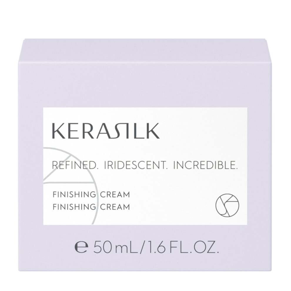 Kerasilk Cream Finishing For All Hair Types, Vegan Formula, Fights Frizz, 50Ml (Travel Size)