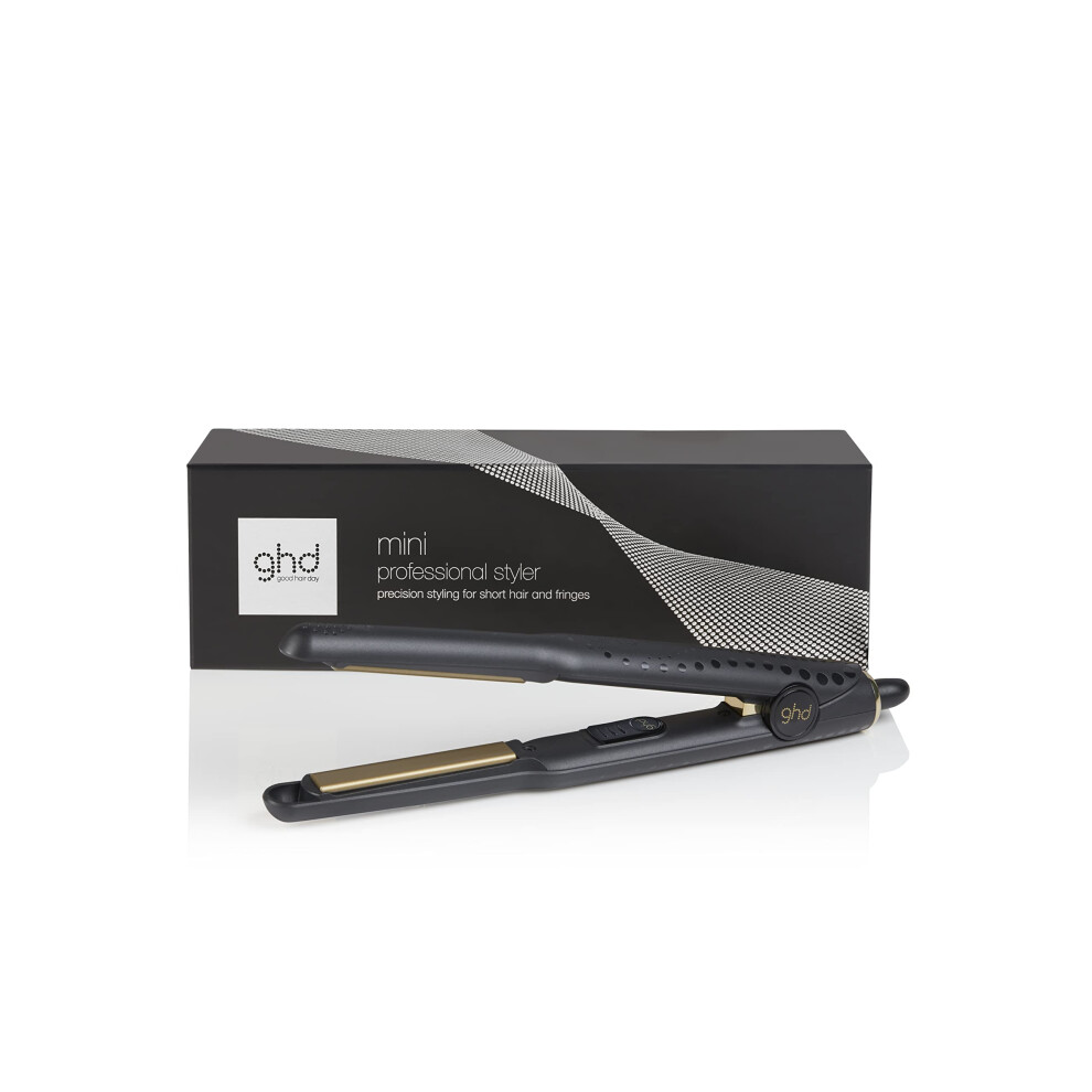 ghd Mini Styler Professional Hair Straighteners, 40% slimmer plates for short hair and fringes