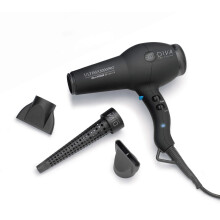 Diva Pro Styling Ultima 5000 Pro Dryer, 2200W Professional Hairdryer with Ionic Conditioning, Black