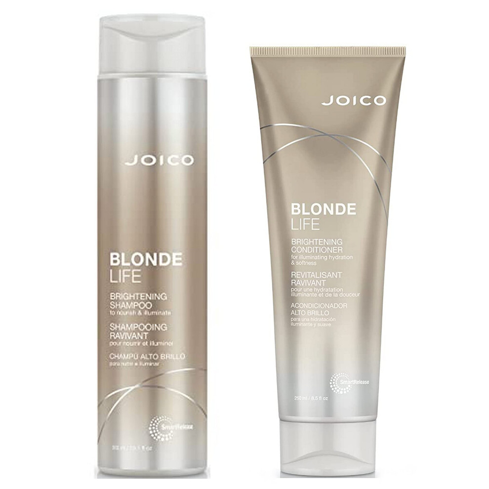 Joico Blonde Life Brightening Gift Set - Shampoo 300 ml + Conditioner 250 ml