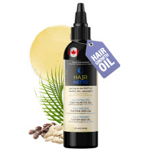 HAIRMETTO? Topical Saw Palmetto Oil, CO2 Extract, with Pumpkin Seed, Rosemary and Castor Oil for Hair Loss, Soothes Dry Scalp, Strengthens Roots,