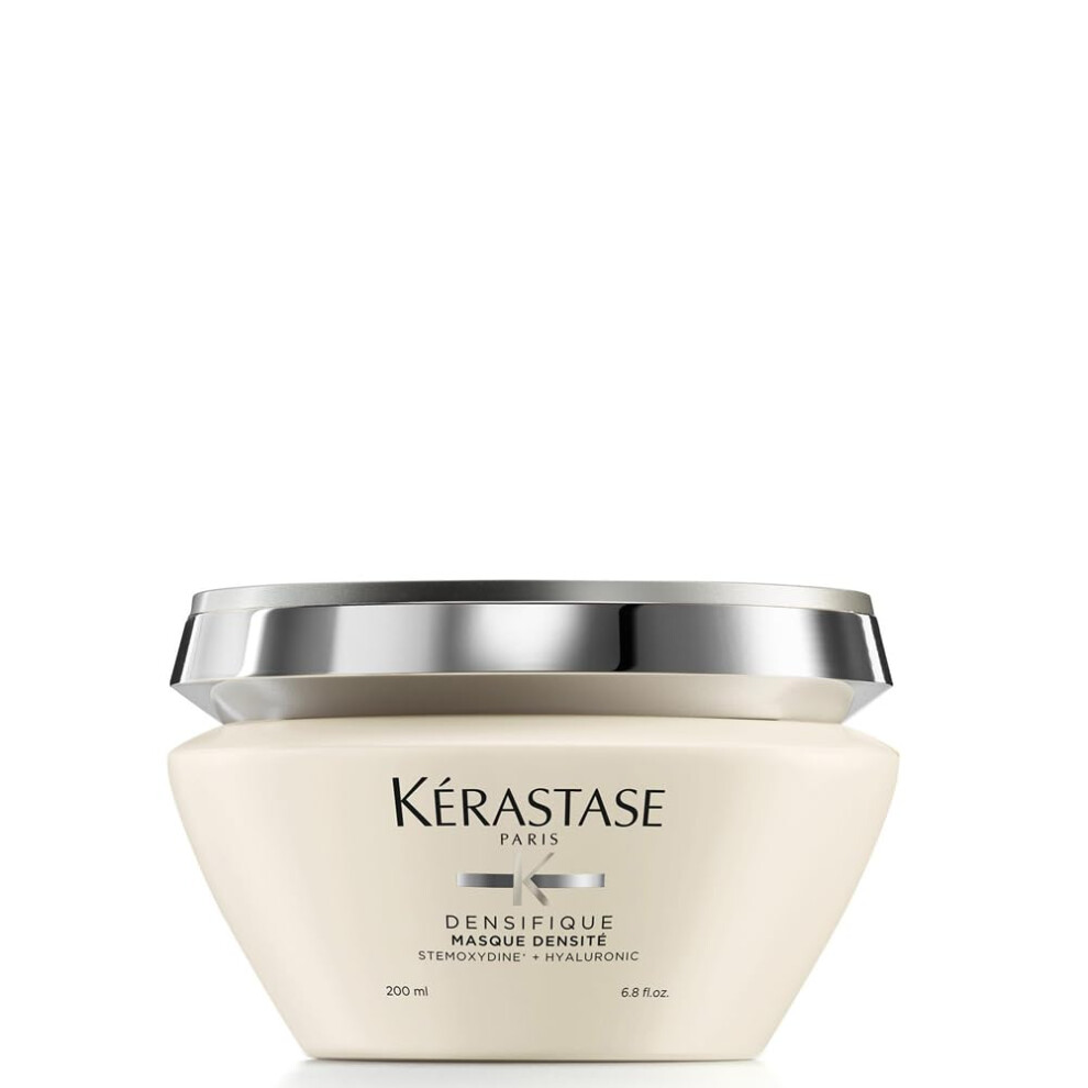 K?rastase Densifique Femme, Thickening and Volumising Hair Mask, For Fine and Limp Hair, With Hyaluronic Acid, Gluco Peptide and Ceramides, Masque