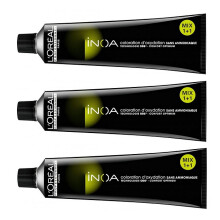 L'oreal Inoa, Tone 7 Dye (Medium Blonde), 60 ml, Pack of 3