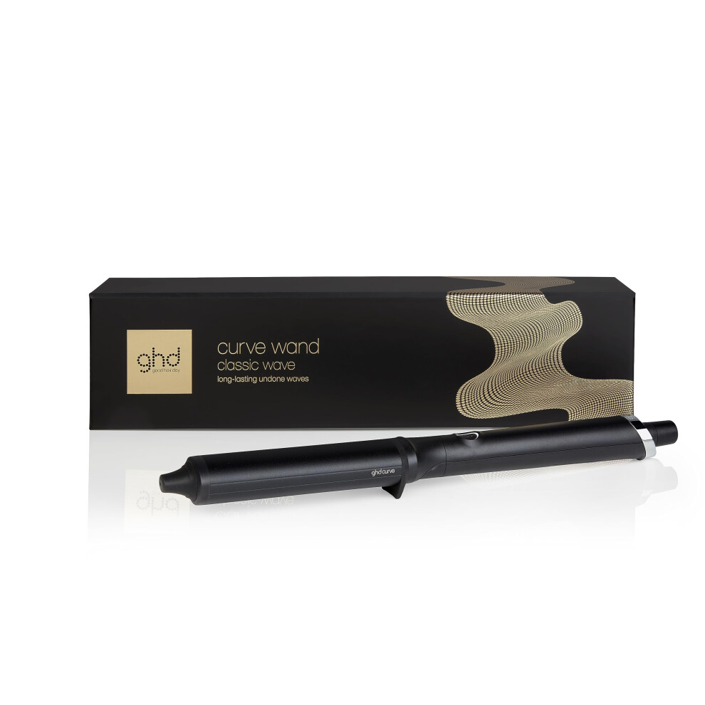 Ghd Curve? Classic Wave Wand, 38Mm - 26Mm Oval Shaped Barrel, For Long-Lasting Undone Texture Or Glamourous Hollywood Waves, Optimum Styling Temp