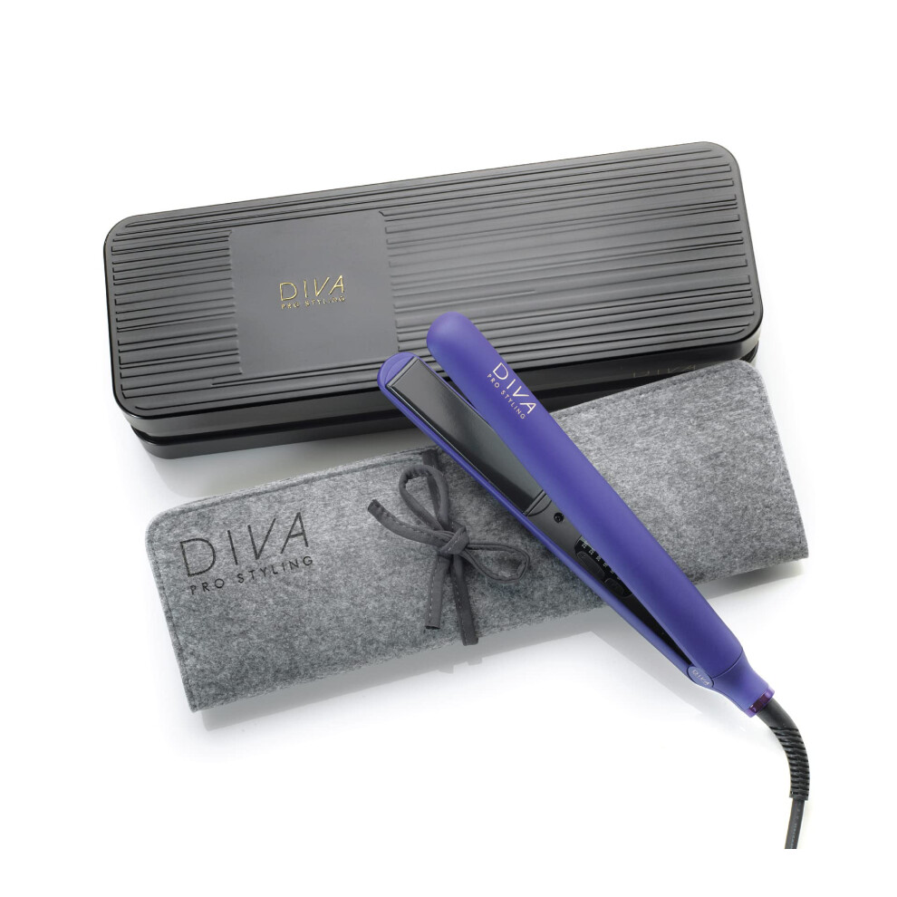 Diva Pro Styling Digital Straightener and Styler, Violet, 700 g
