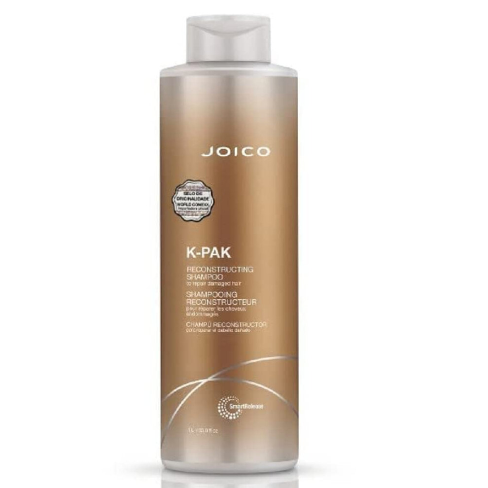 JOICO K-PAK RECONSTRUCTING SHAMPOO, 1000 ml