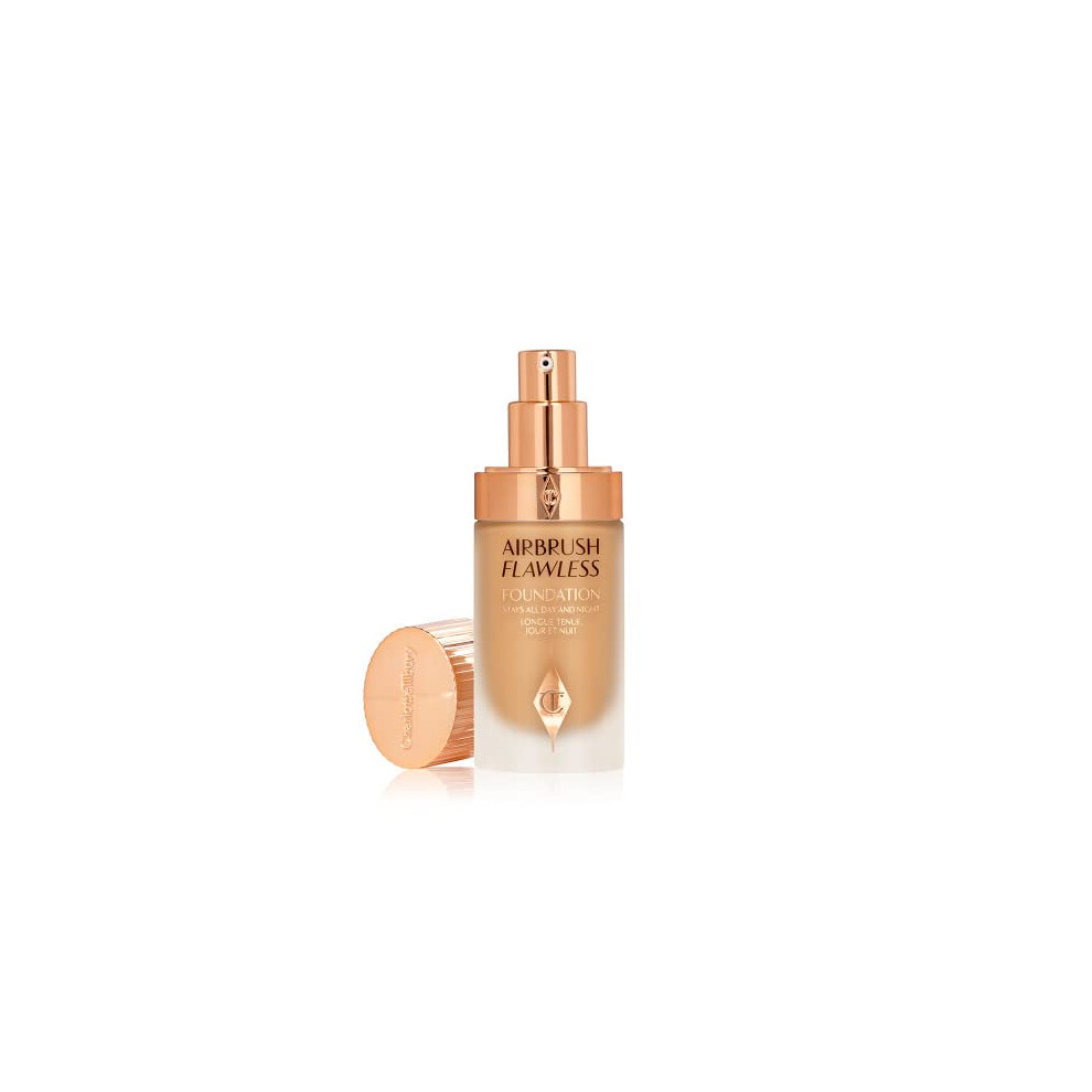 Charlotte Tilbury Airbrush Flawless Foundation. Shade 9 Warm. 30ml.
