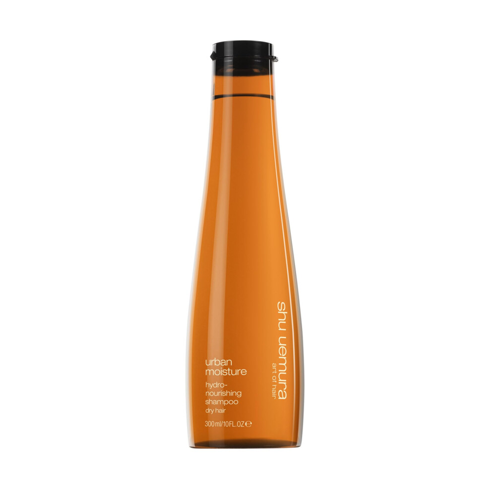 Shu Uemura Art Of Hair Shu Uemura, Hydro-Nourishing Shampoo Urban Moisture, Dry Hair, Enriched With Moringa Oil, Hydrates & Protects, 300 Ml