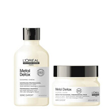 L'Oreal Professionnel Serie Expert DUO Metal Detox Shampoo 300ml and Mask 250ml