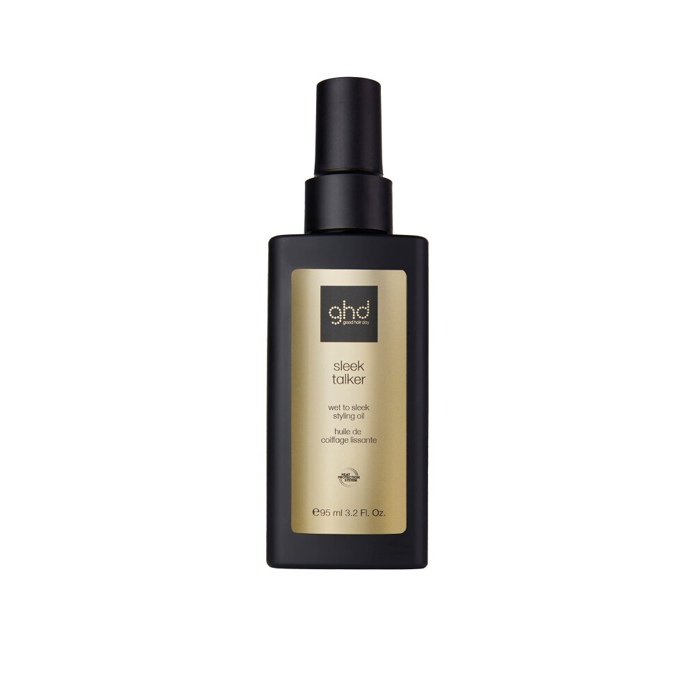 ghd Sleek Talker - Wet To Sleek Styling Oil, Smoothing and Softening Hair Oil With Heat Protection, Formulated with Nourishing Argan Oil, Non-greasy