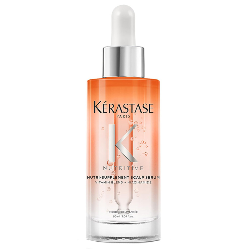 K?rastase Nutritive, Hydrating Scalp Serum for Dry Hair, With Niacinamide and Vitamins, Moisturising and Revitalising, Fast Absorbing and Non Greasy,