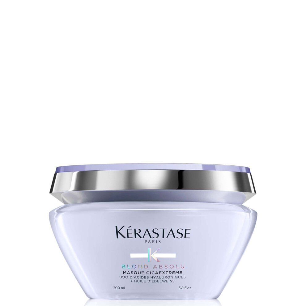 K?rastase Blond Absolu, Intense Conditioning Hair Mask, For Sensitised Lightened or Highlighted Hair, Ideal for Post-Bleaching, With Hyaluronic Acid &