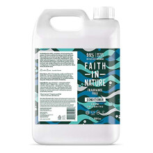 Faith In Nature Natural Fragrance Free Conditioner, Sensitive, Vegan & Cruelty Free, No SLS or Parabens, For All Hair Type, 5L Refill Pack